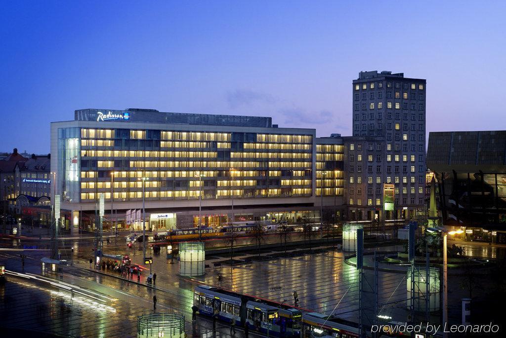 เรดิสัน บลู โฮเทล ไลพ์ซิช Hotel ไลป์ซิก ภายนอก รูปภาพ